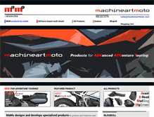 Tablet Screenshot of machineartmoto.com